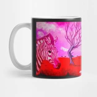 Guepardo Rosa Redux Mug